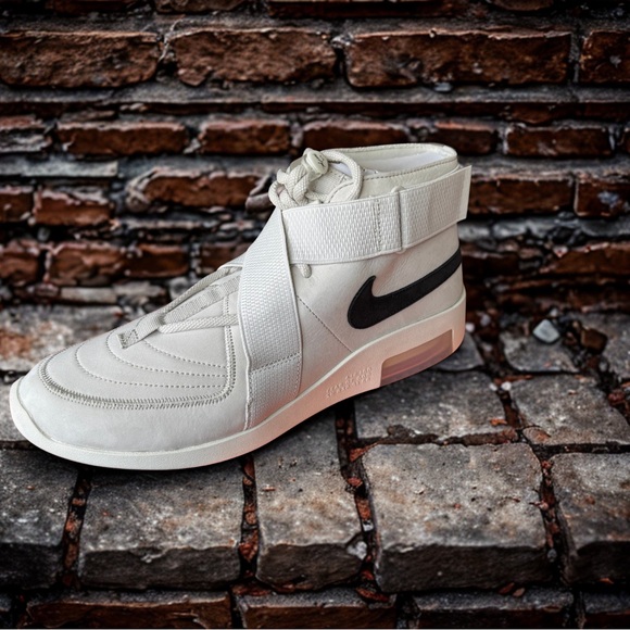 Nike Air Fear of God 1 Light Bone and Black RAID - Picture 1 of 5